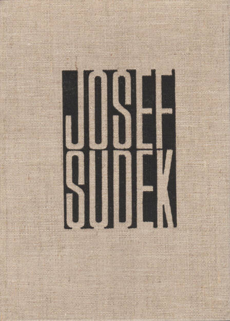 Josef Sudek - Fotografie, Statni Nakladatelstvi Krasne Literaturi 1956, Cover - http://josefchladek.com/book/josef_sudek_-_fotografie, © (c) josefchladek.com (08.06.2015) 