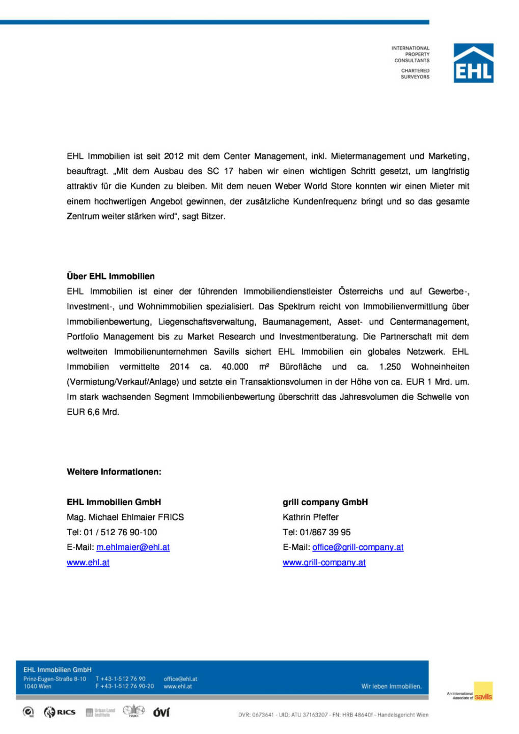 EHL Immobilien: Neuer Großmieter im SC 17, Seite 2/2, komplettes Dokument unter http://boerse-social.com/static/uploads/file_90_ehl_sc_17.pdf