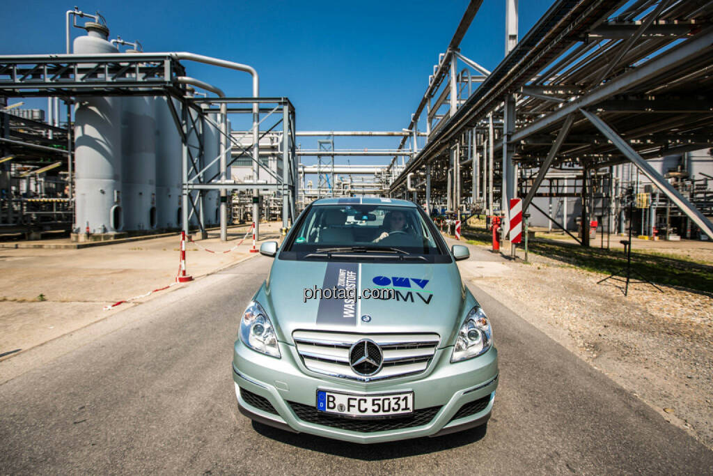 Wasserstoffauto der OMV, © photaq/Martina Draper (10.06.2015) 