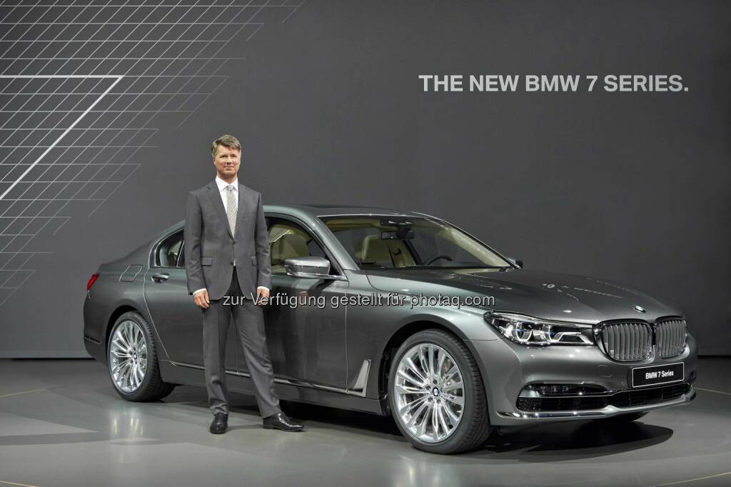 Harald Krüger - Vorsitzender des Vorstands der BMW AG; Präsentation der neuen BMW 7er Reihe (C) BMW, © Aussendung (11.06.2015) 