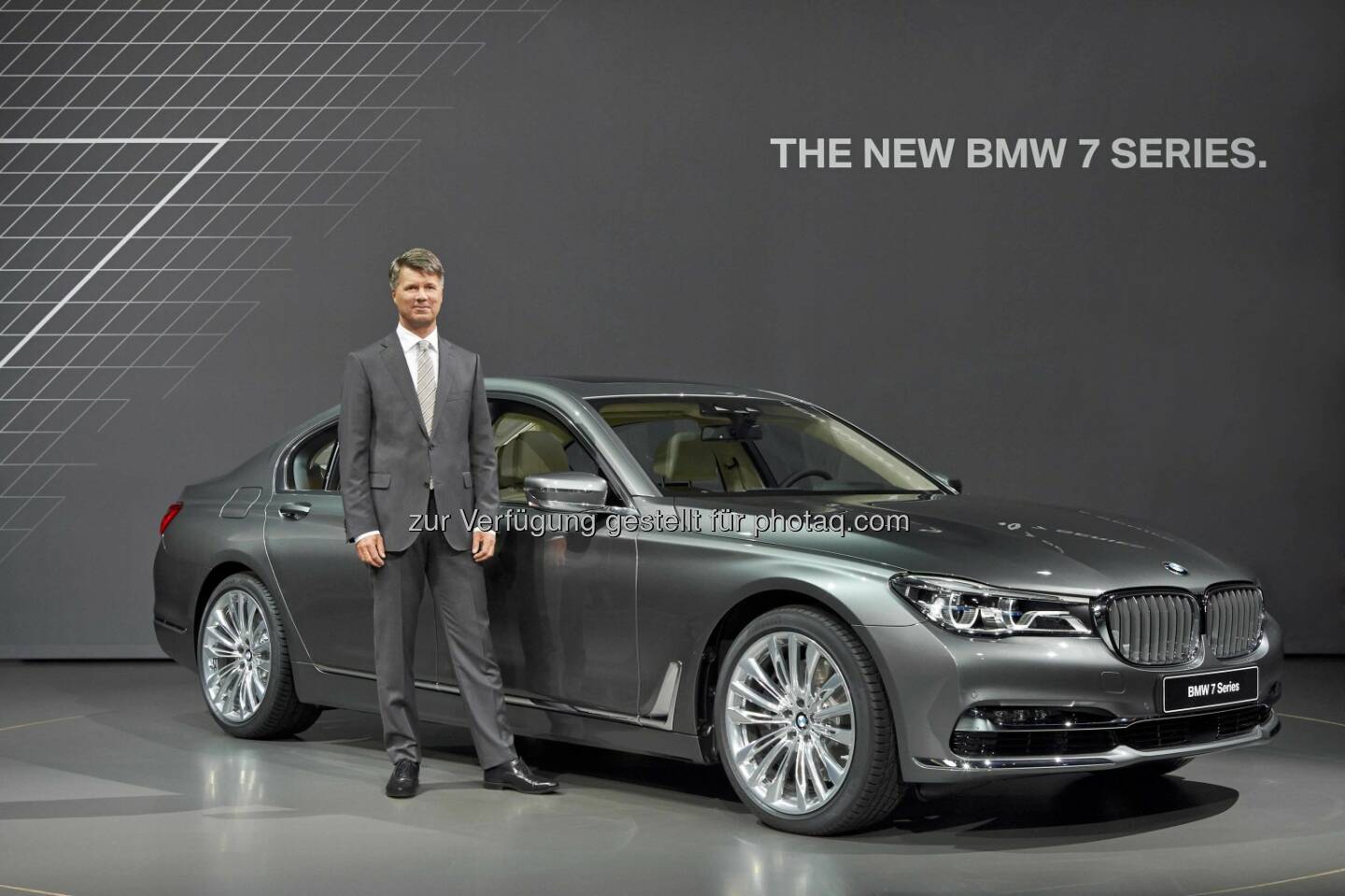 Harald Krüger - Vorsitzender des Vorstands der BMW AG; Präsentation der neuen BMW 7er Reihe (C) BMW