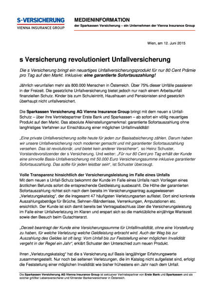 s Versicherung mit neuem Unfallzugang, Seite 1/2, komplettes Dokument unter http://boerse-social.com/static/uploads/file_119_s_versicherung_unfallversicherung.pdf (12.06.2015) 