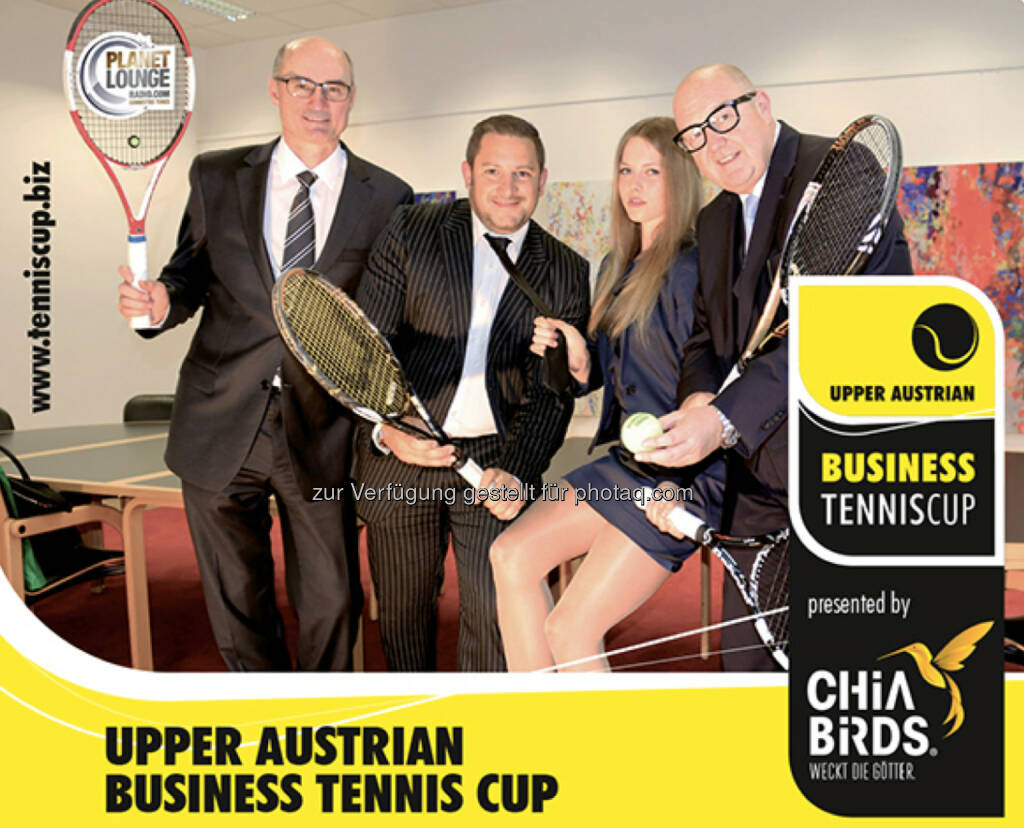 Upper Austrian Business Tennis Cup für September 2015 angekündigt, © Aussendung (14.06.2015) 