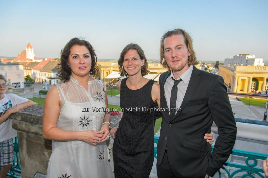 Anna Netrebko, Christiane Lutz (Regie), Karsten Januschke (Musikalische Leitung), (C) ViennaPress / Andreas Tischler (14.06.2015) 