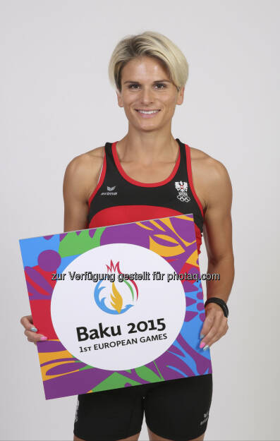 Elisabeth Niedereder, mit tristyle.at in 1090 ansässig, startet für Österreich bei den European Olympic Games in Baku - Fotocredit: ÖOC/GEPA  (15.06.2015)