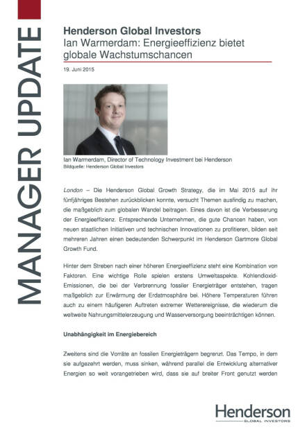 Henderson: Energieeffizienz bietet globale Wachstumschancen, Seite 1/6, komplettes Dokument unter http://boerse-social.com/static/uploads/file_147_henderson_energieeffizienz.pdf (19.06.2015) 