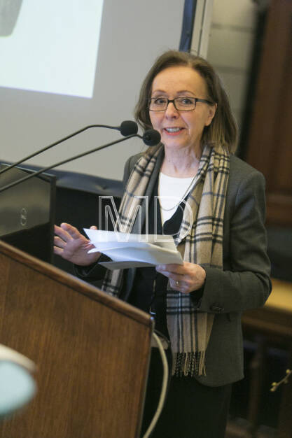 Nicola Teschler (Direktorin der Anthropologischen Abteilung NHM), © Martina Draper für Deloitte (07.03.2013) 