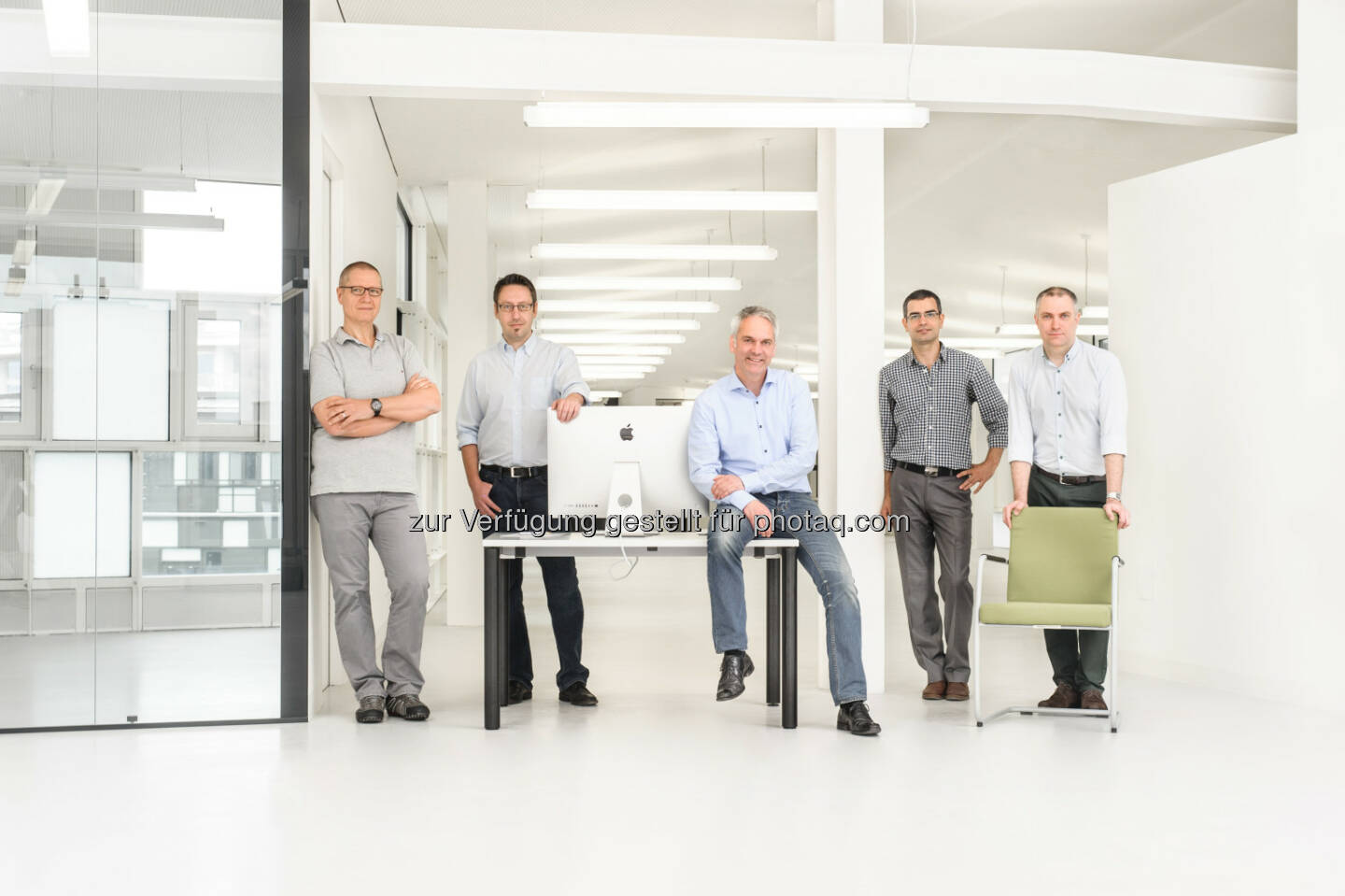 Ernst Hefter, Werner Stadlober, Harald Pfeiffer, Mehdi Khodaeifard, Michael Frank: extendIT GmbH: extendIT und futurezone.at starten „futurezone tech-service“, (C) extendIT GmbH