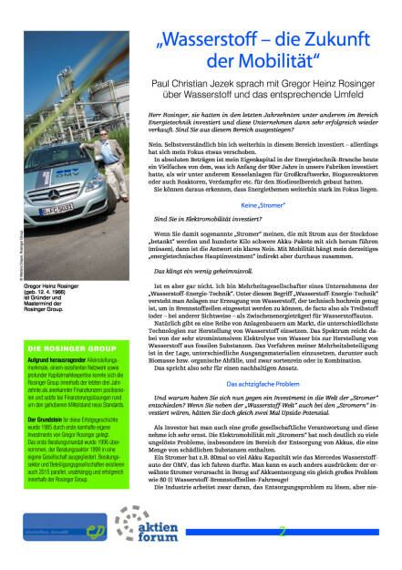 Rosinger Group zu Wasserstoff, die Zukunft der Mobilität, Seite 2/12, komplettes Dokument unter http://boerse-social.com/static/uploads/file_166_rosinger_group_wasserstoff.pdf (25.06.2015) 