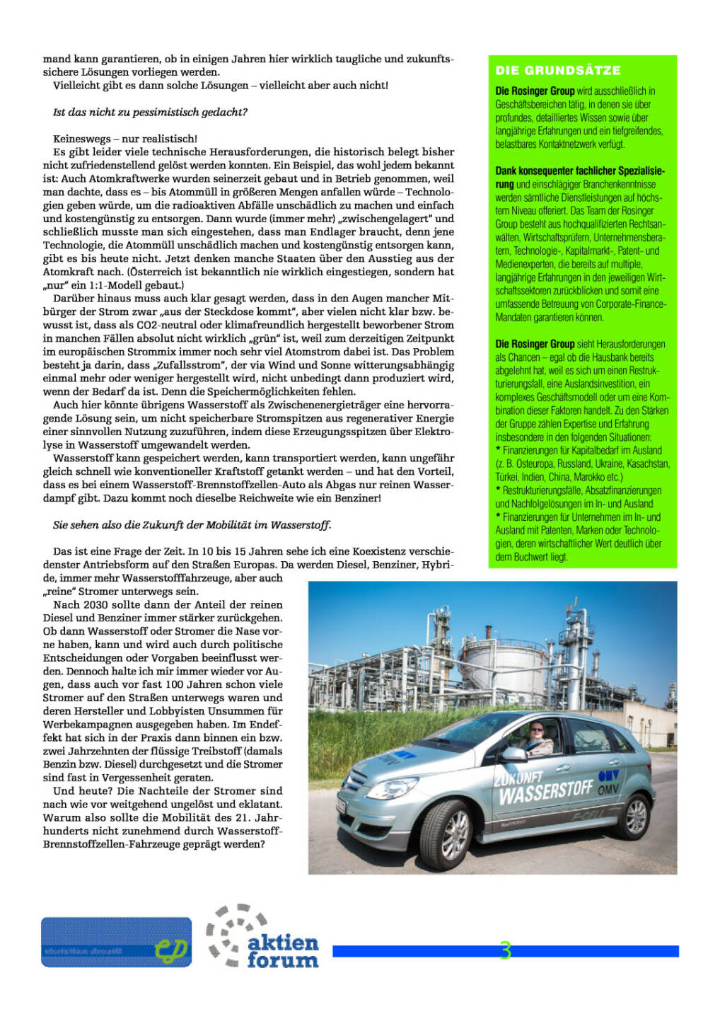 Rosinger Group zu Wasserstoff, die Zukunft der Mobilität, Seite 3/12, komplettes Dokument unter http://boerse-social.com/static/uploads/file_166_rosinger_group_wasserstoff.pdf