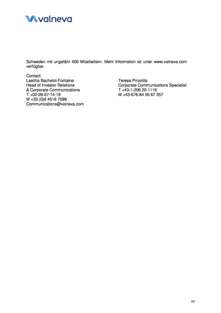 Valneva-HV verlängert Vorstandsverträge, Seite 2/2, komplettes Dokument unter http://boerse-social.com/static/uploads/file_171_valneva_hv.pdf (26.06.2015) 