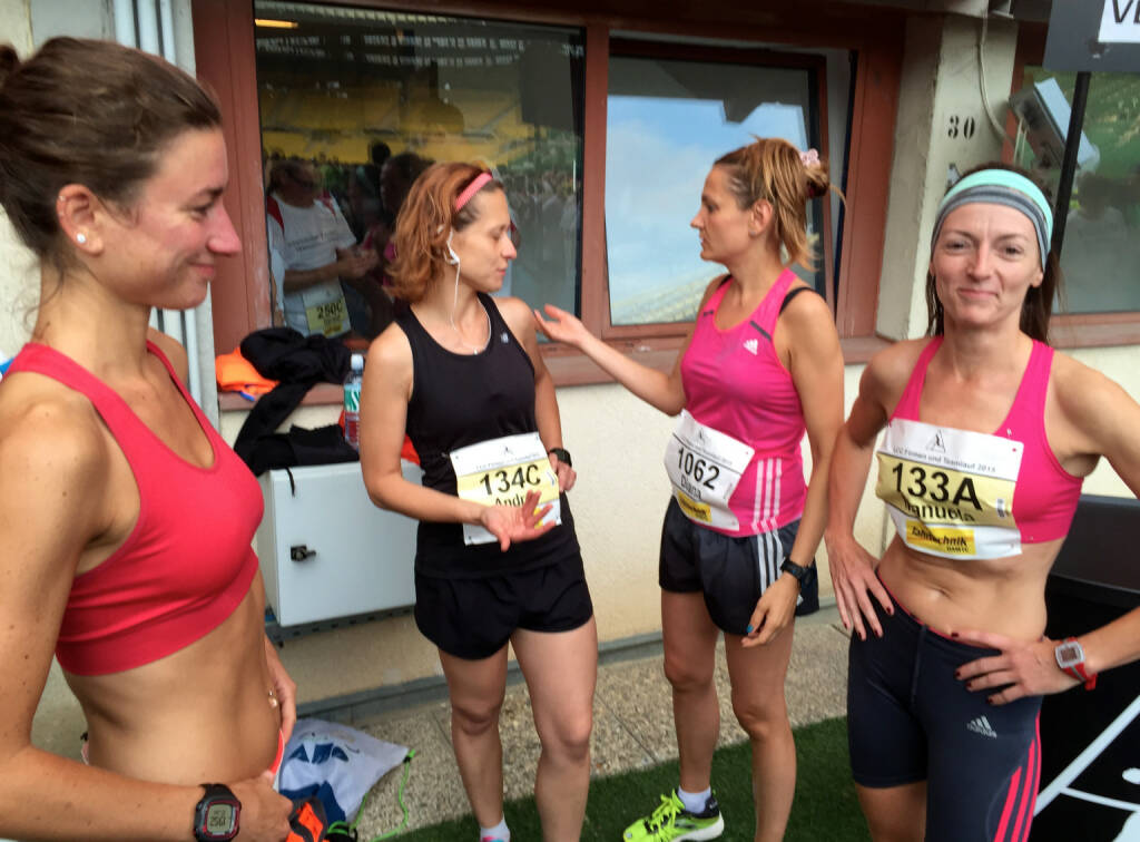 Kirsten Schmidt, Andrea Sarai, Diana  Berisa-Klusoczki, Manuela Antosch, © photaq/Ludwig Hartweger/Martina Draper/div.Handypics (26.06.2015) 