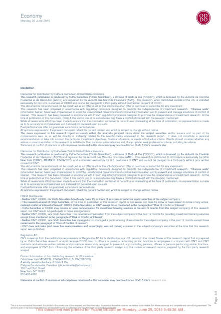 Der Grexit hat begonnen, Seite 3/3, komplettes Dokument unter http://boerse-social.com/static/uploads/file_184_oddo_cie_greece.pdf (29.06.2015) 