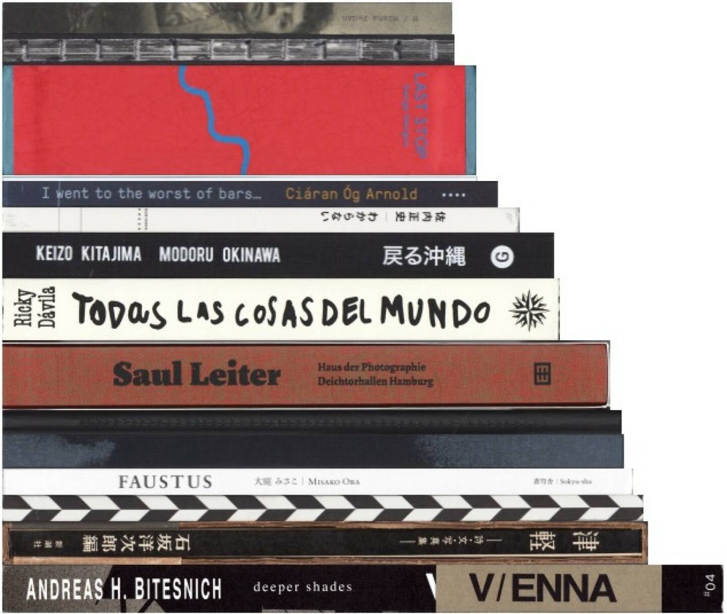 Best of June 2015 on josefchladek.com (server-stats - http://josefchladek.com/list/best_of_june_2015#books ): Ricky Dávila - Todas las cosas del mundo, Ichiro Kojima - Tsugaru, Masafumi Sanai - Wakaranai - I Don't Know, Ciáran Óg Arnold - I went to the worst of bars hoping to get killed. but all I could do was to get drunk again, Hester Scheurwater - Sybille, Andreas Bitesnich - Deeper Shades #04 Vienna, Keizo Kitajima - Modoru Okinawa, Misha Pedan - M, Masakazu Murakami - Kumogakure Onsen: Reclusive Travels, George Georgiou - Last Stop, Misako Oba - Faustus, Saul Leiter - Retrospektive, Petros Koublis - INLANDS, Christian Reister - Alle Katzen Grau, Arnau Blanch - Everybody needs Good Neighbours