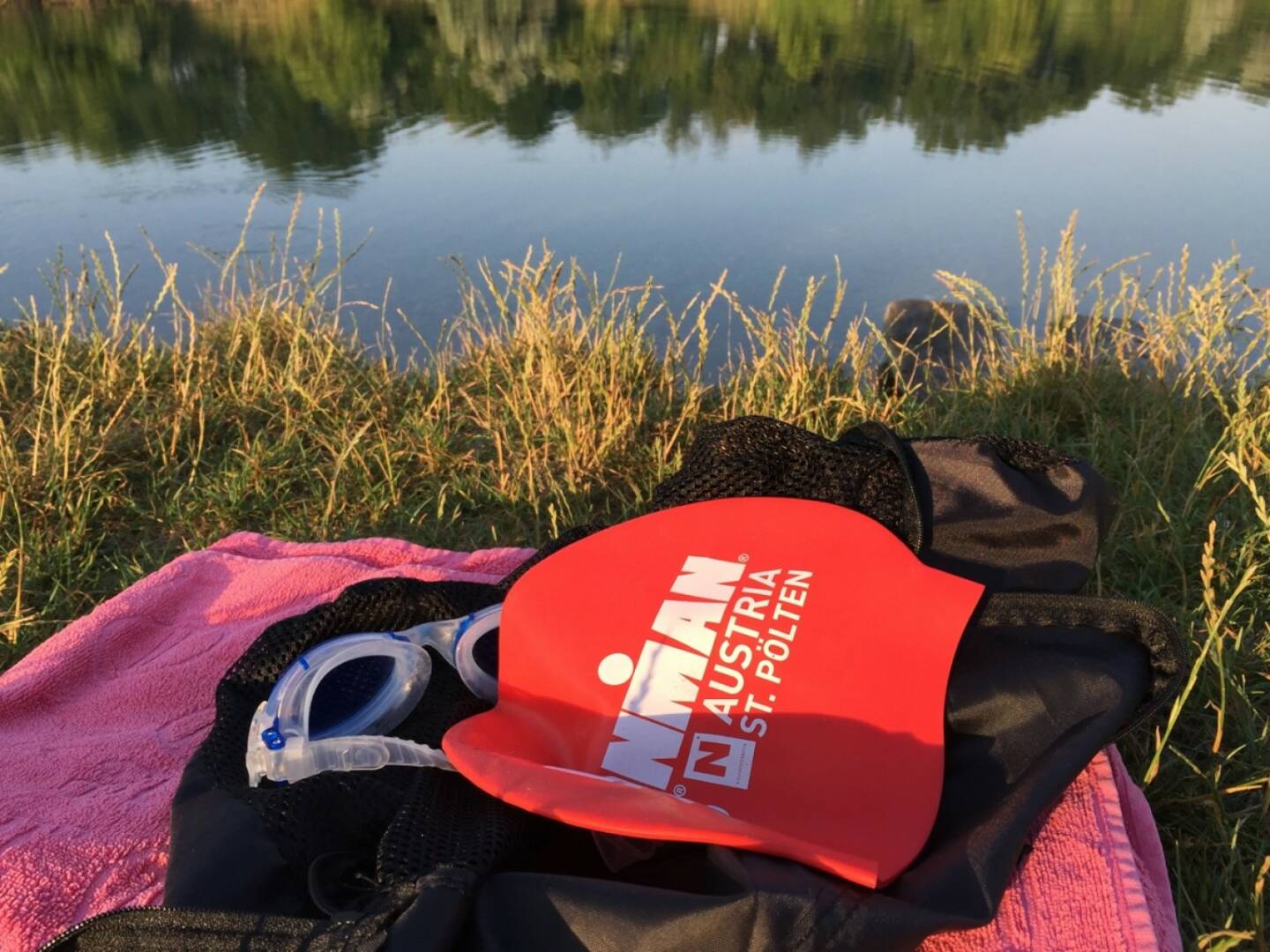 Wasser, Rucksack, Baden, Schwimmen