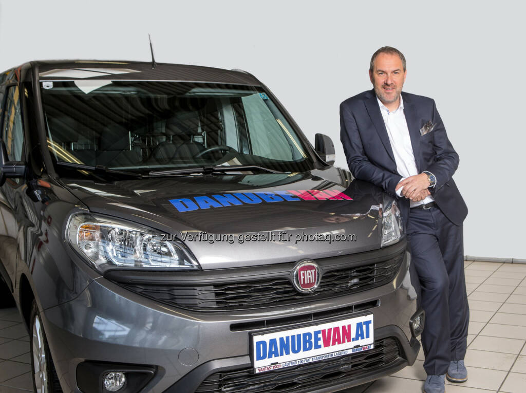 Wolfgang Kugler, Vertriebschef von DanubeVan: DanubeDrive erweitert Nutzfahrzeugpalette um Fiat Professional (C) Danube Van, © Aussendung (08.07.2015) 