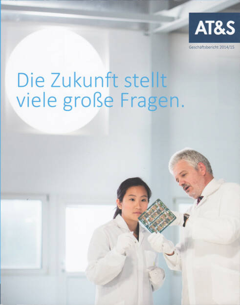AT&S Geschäftsbericht 2014/15 http://boerse-social.com/financebooks/show/ats_geschaftsbericht_201415 (09.07.2015) 