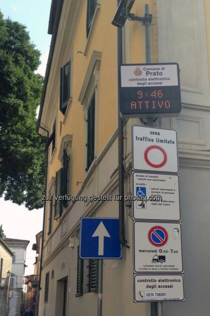 Der österreichische Spezialist für Intelligent Transportation Systems installiert neues automatisiertes Zufahrtssystem in Prato (Toskana). ©Municipality of Prato, © Aussendung (10.07.2015) 