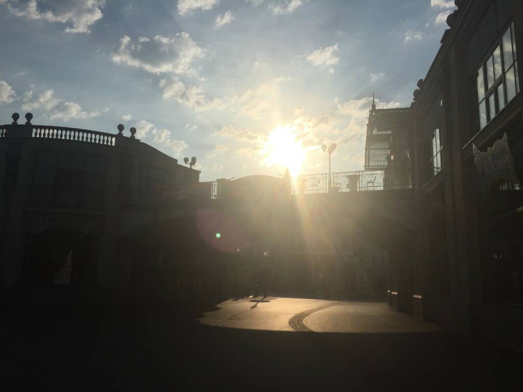 Sonnenaufgang, Wiener Prater (17.07.2015) 