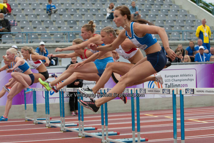 Ivona Dadic, Verena Preiner, 100m Hürden (Bild: ÖLV/Coen ...