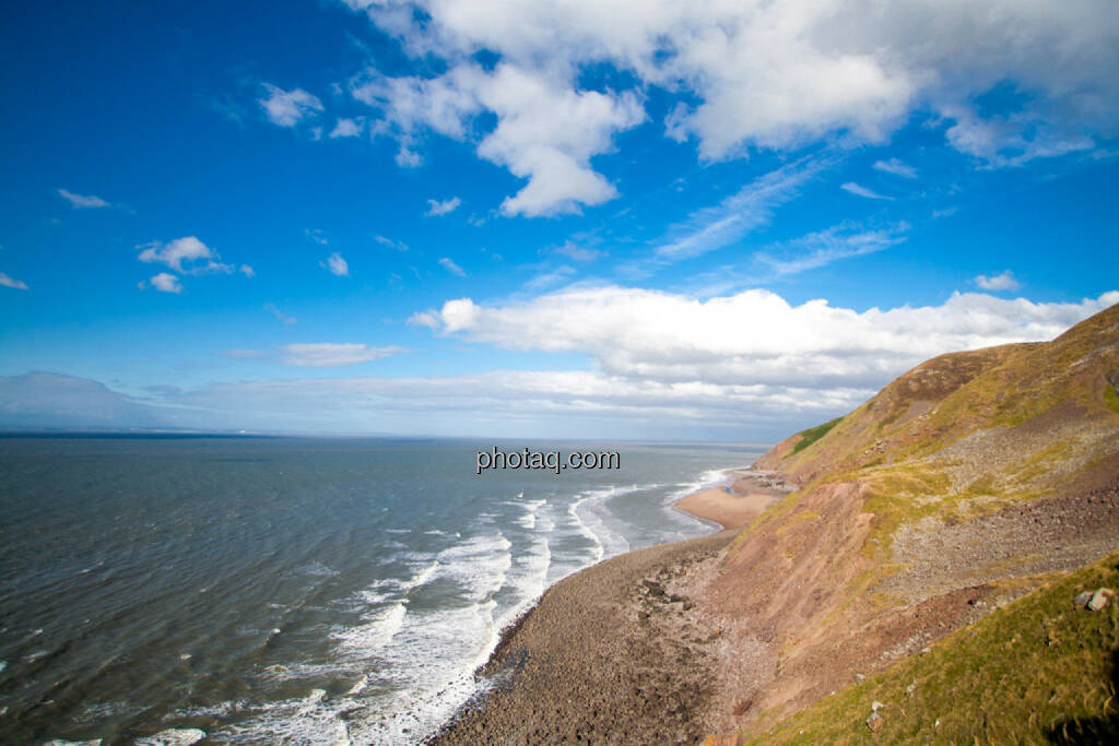 Küste Richtung Minehead, © Martina Draper (21.07.2015) 