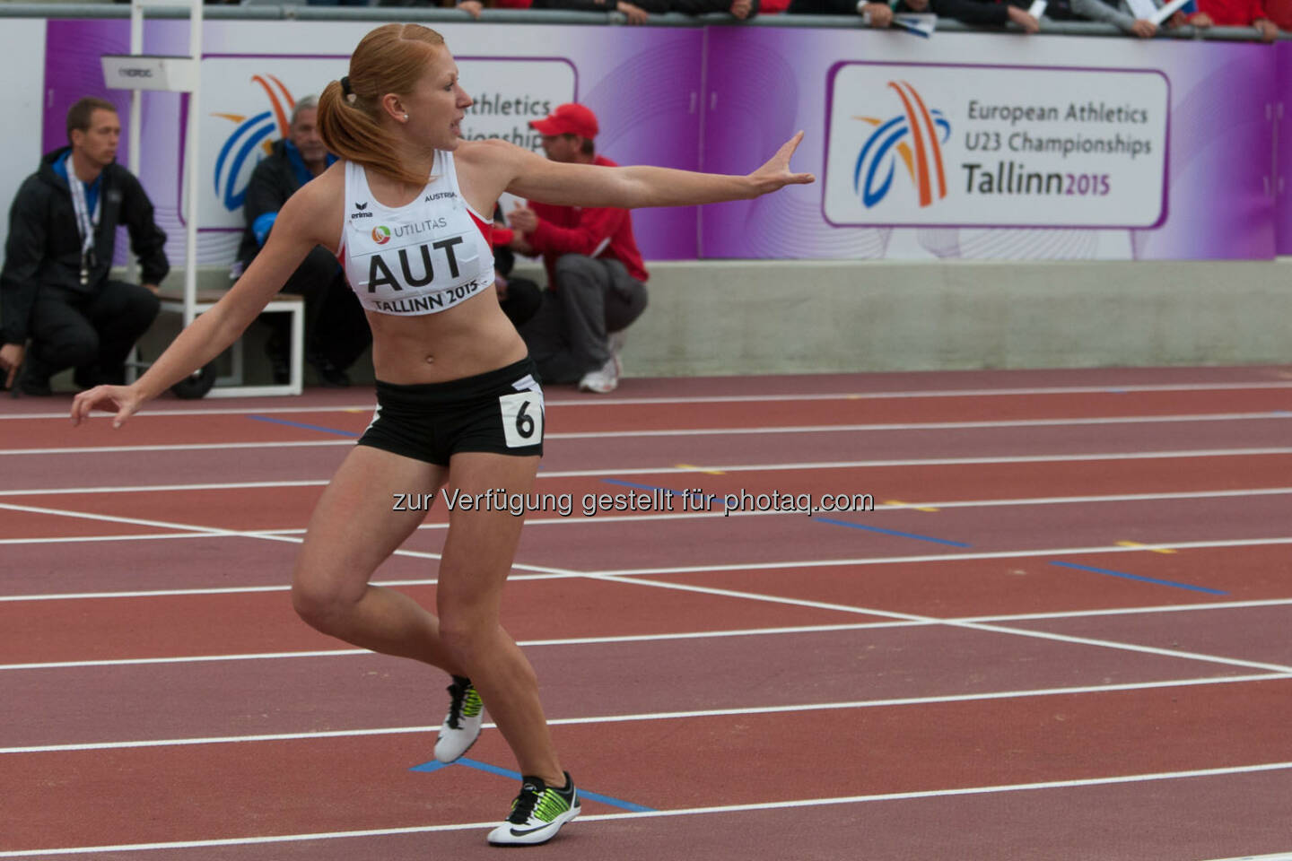 4x400m Staffel, Österreich, Staffelübergabe (Bild: ÖLV/Coen Schilderman)