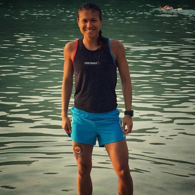 Sommer - Annabelle Mary Konczer (Tristyle Runplugged Runners) beim Erlaufsee Nightrun   (22.07.2015)