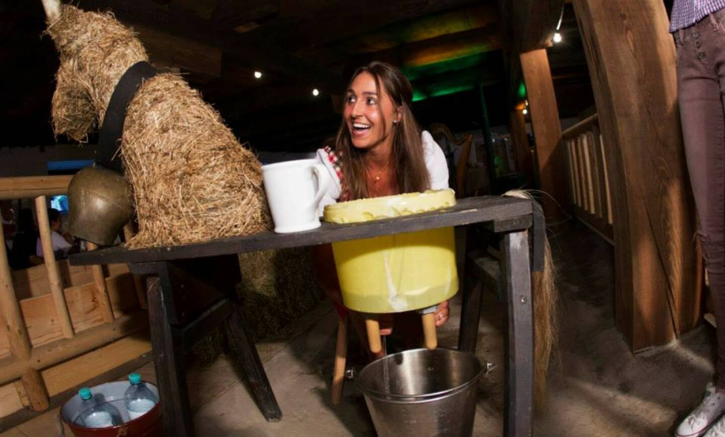 Tamira Paszek , lachen , melken