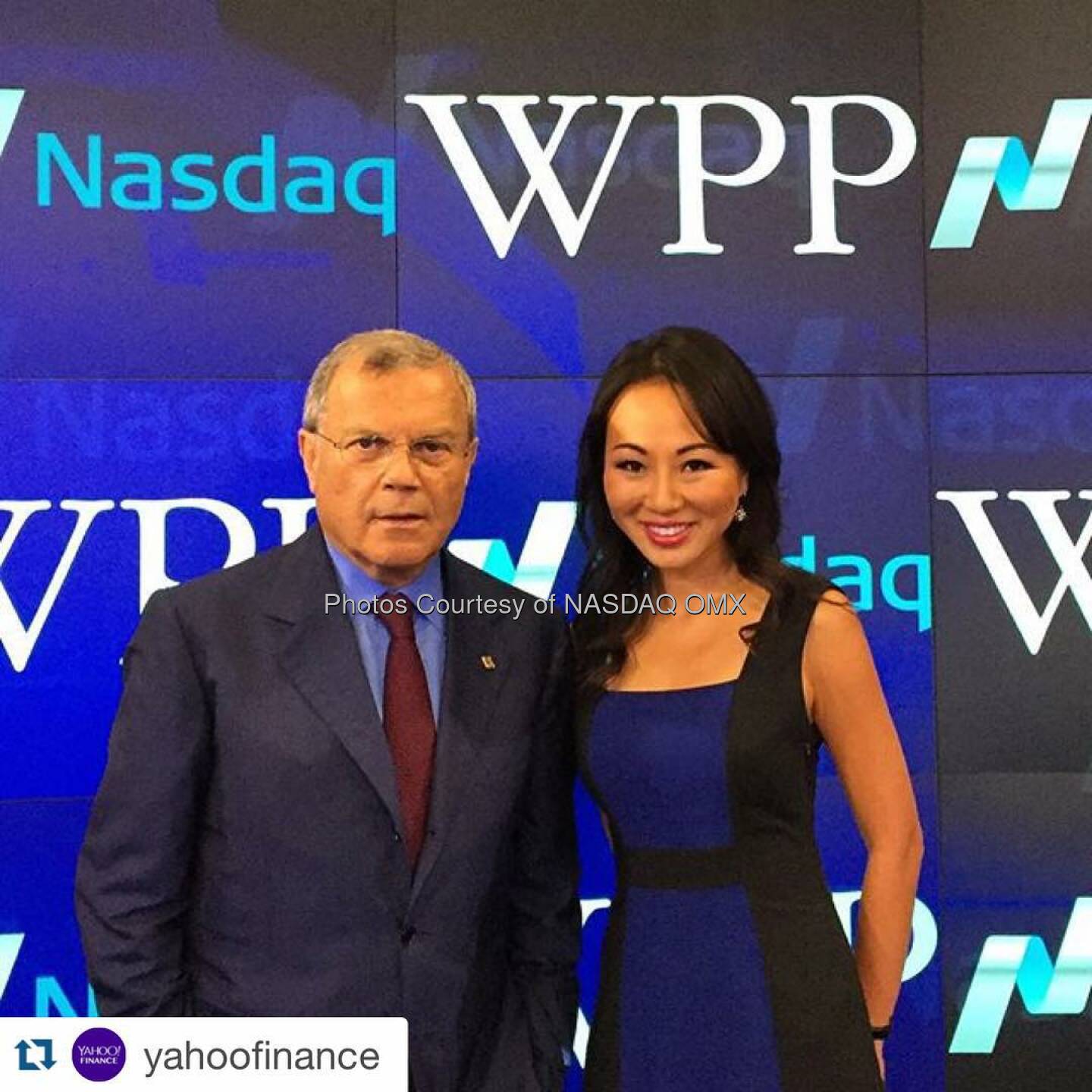 #Repost @yahoofinance: YF's Sue Lee interviewed Sir Martin Sorrell, CEO of WPP (the world's largest communications firm) after he rang the @nasdaq closing bell today. #YFbehindthescenes #closingbell #nasdaq  #behindthescenes  Source: http://facebook.com/NASDAQ