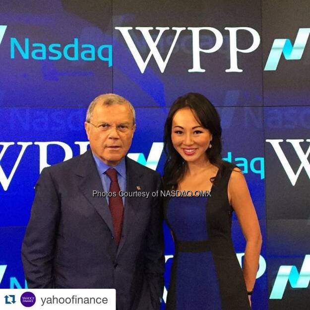 #Repost @yahoofinance: YF's Sue Lee interviewed Sir Martin Sorrell, CEO of WPP (the world's largest communications firm) after he rang the @nasdaq closing bell today. #YFbehindthescenes #closingbell #nasdaq  #behindthescenes  Source: http://facebook.com/NASDAQ (24.07.2015)