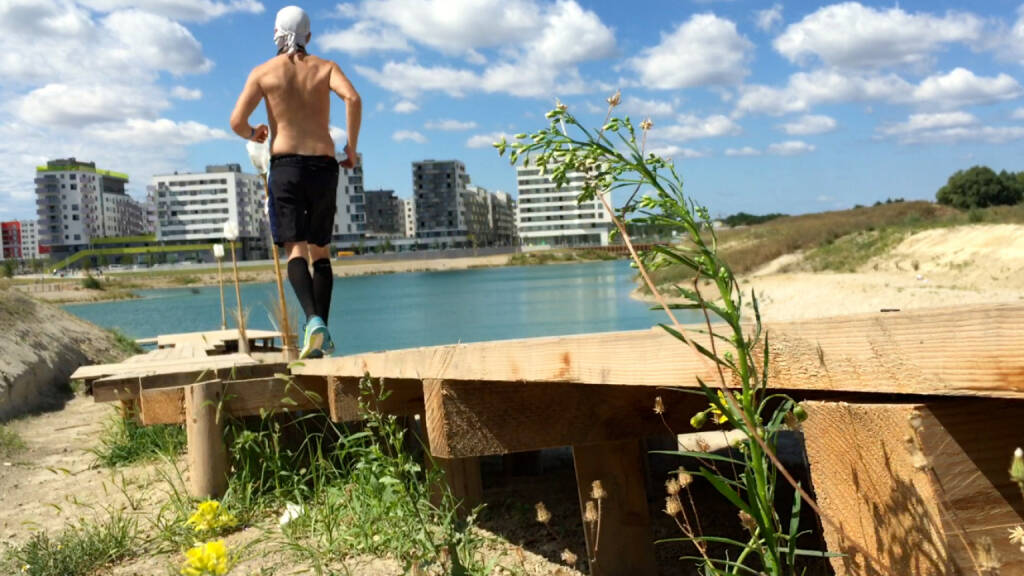 Auf dem Seestadt Provisiorium (26.07.2015)