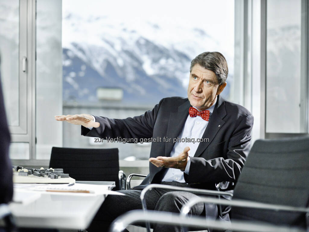 Christoph M. Achammer : Pressestelle ATP architekten ingenieure : Vorstellung Gütesiegel für Integrale Planung : Fotograf: Becker Lacour - Olaf Becker : Fotocredit: ATP/Becker, © Aussender (28.07.2015)