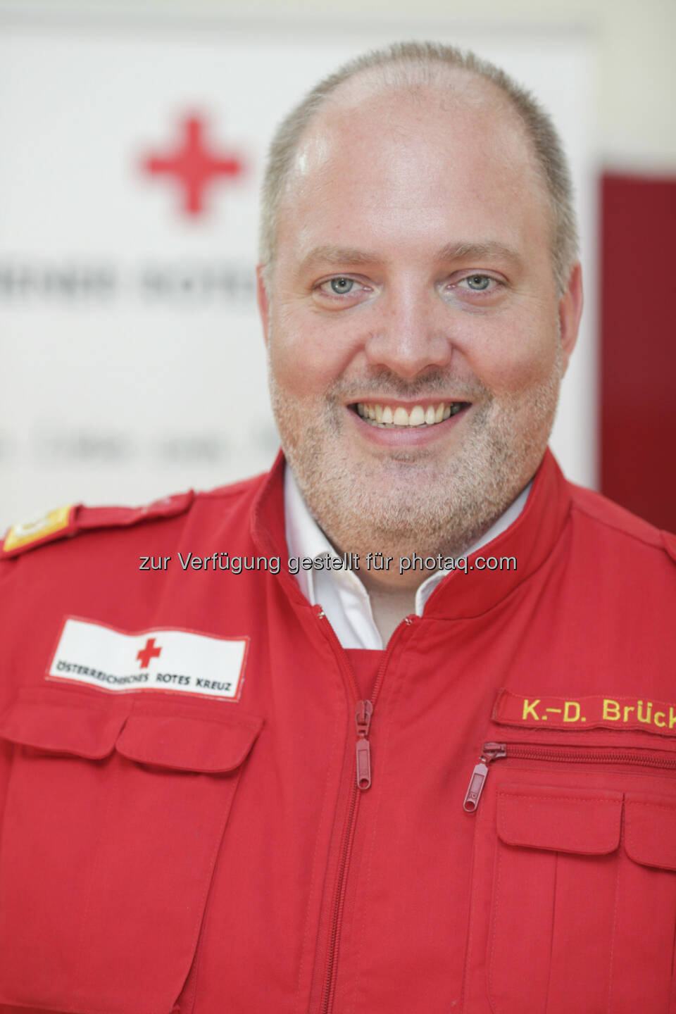 Karl-Dieter Brückner : Neuer Landesrettungskommandant für Wiener Rotes Kreuz : © Markus Hechenberger