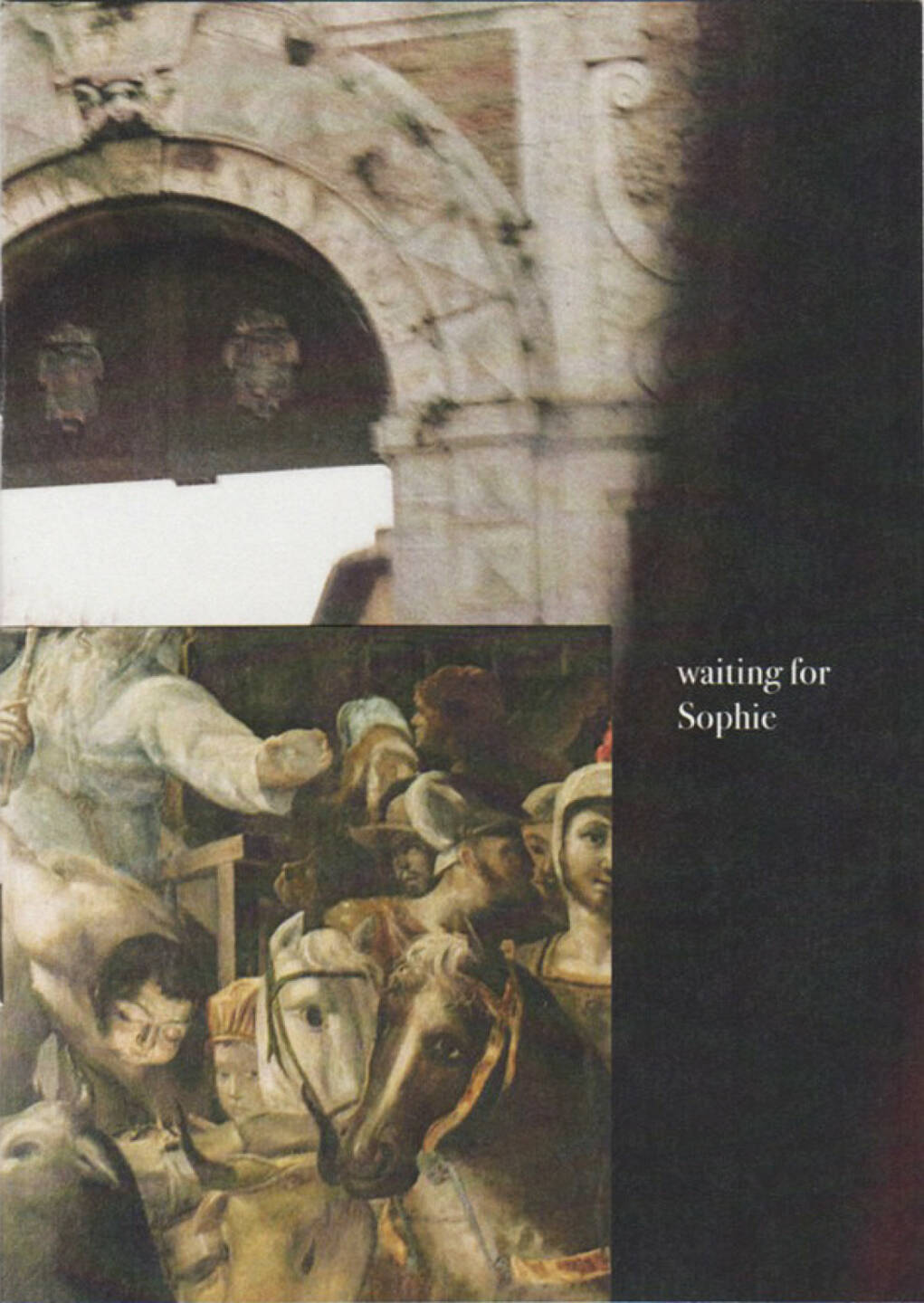 Ana Zaragoza - Waiting for Sophie, Caravanbook 2015, Cover - http://josefchladek.com/book/ana_zaragoza_-_waiting_for_sophie