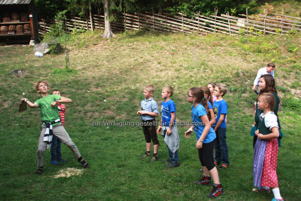 Österreichischen Freilichtmuseum Stübing: Spielen leicht gemacht : Aktionstag rund ums Spielen am 9.8.2015 : Fotocredit: ÖFM Stübing
, © Aussender (04.08.2015) 