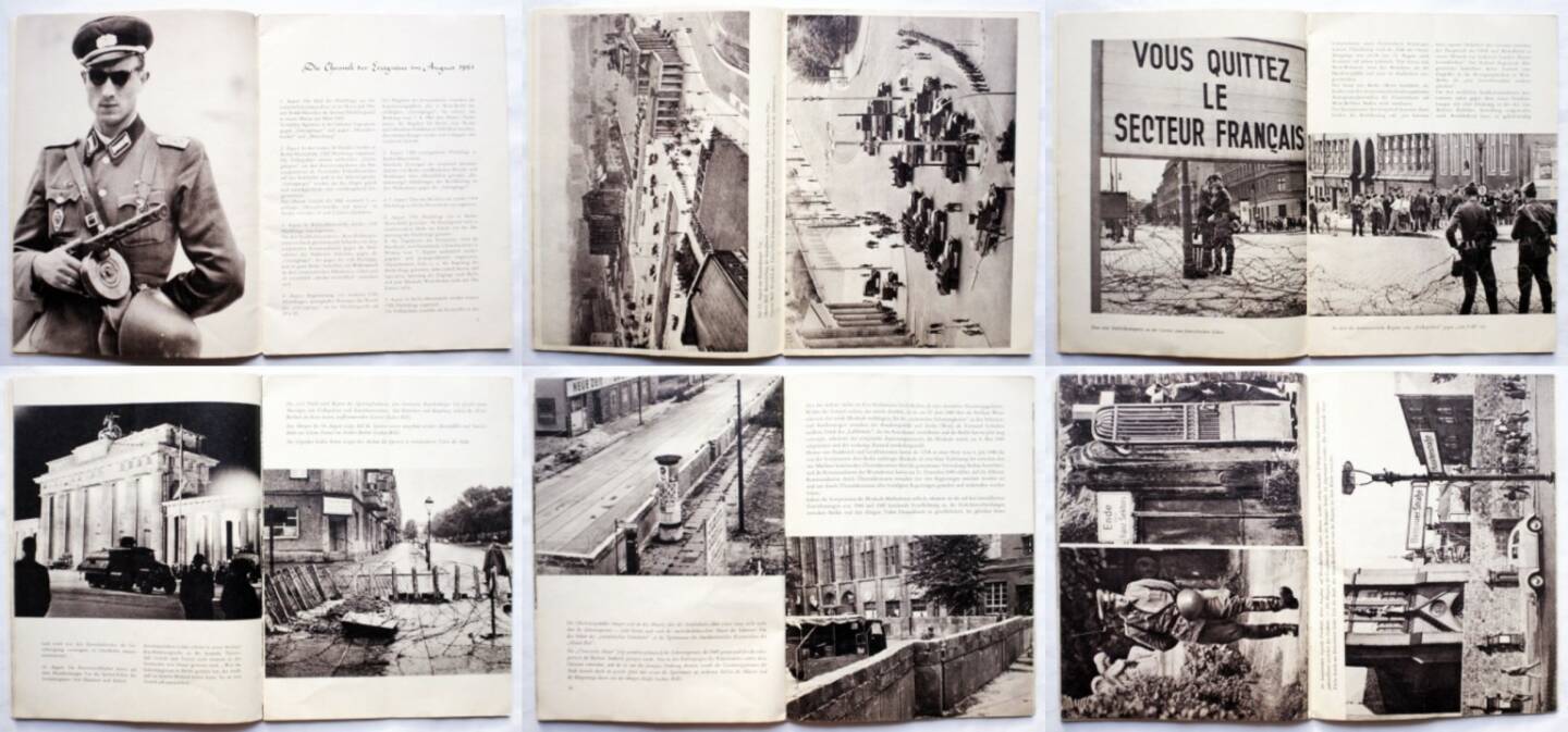 Bundesministerium für gesamtdeutsche Fragen - Berlin, 13. August, 1961, Beispielseiten, sample spreads - http://josefchladek.com/book/berlin_13_august_1961_-_bundesministerium_fur_gesamtdeutsche_fragen