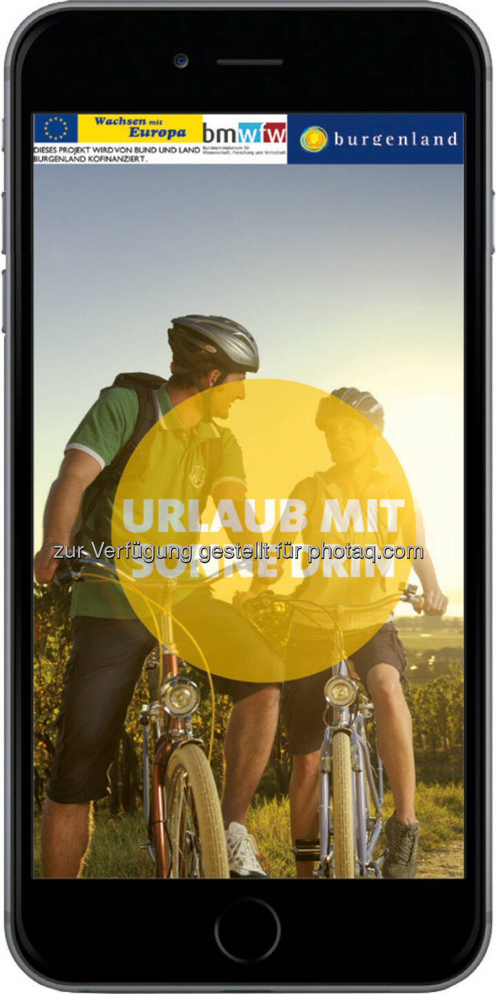 Mit neuer Rad-App auch unterwegs bestens informiert : Eine Rad-, Wander- und Reitwegekarte der gesamten Region sowie Dutzende Tourenvorschläge - das bietet die neue „Erlebnistouren“ -App von Burgenland Tourismus : © Burgenland Tourismus