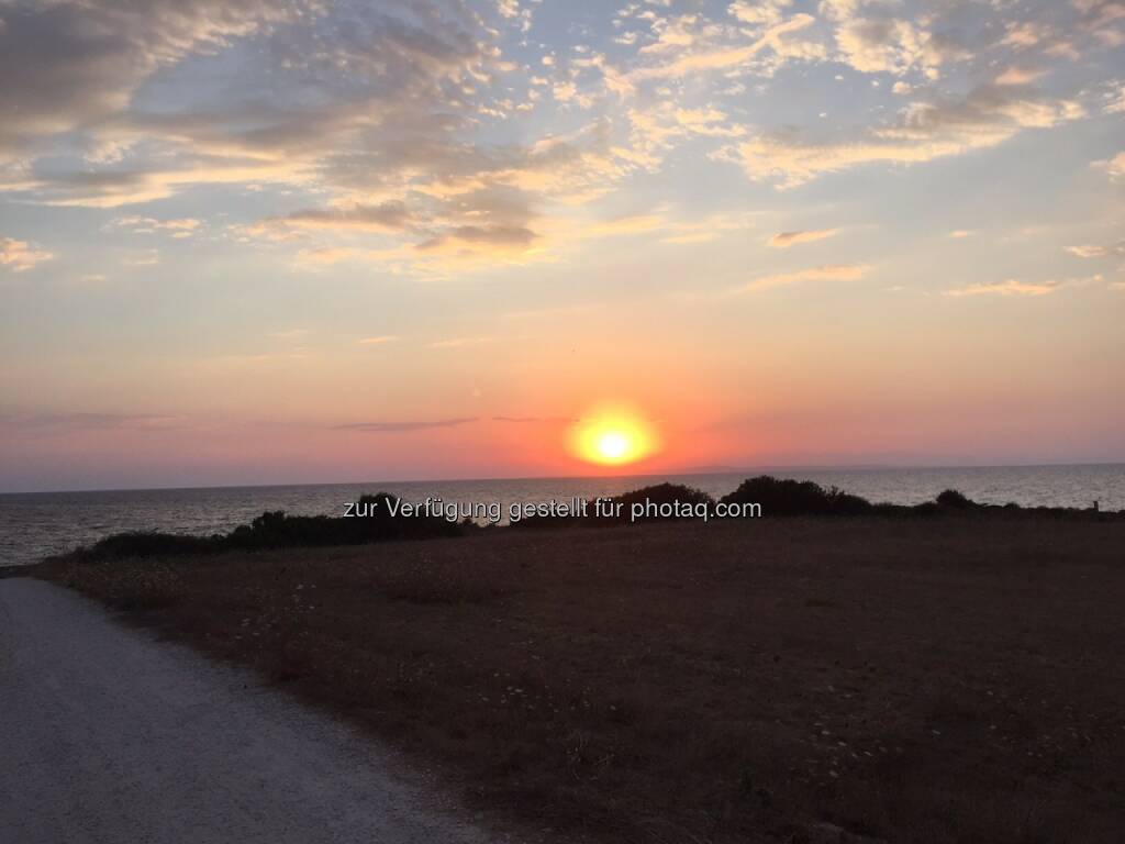 Sonnenaufgang, Meer, Zakynthos, Griechenland (09.08.2015) 