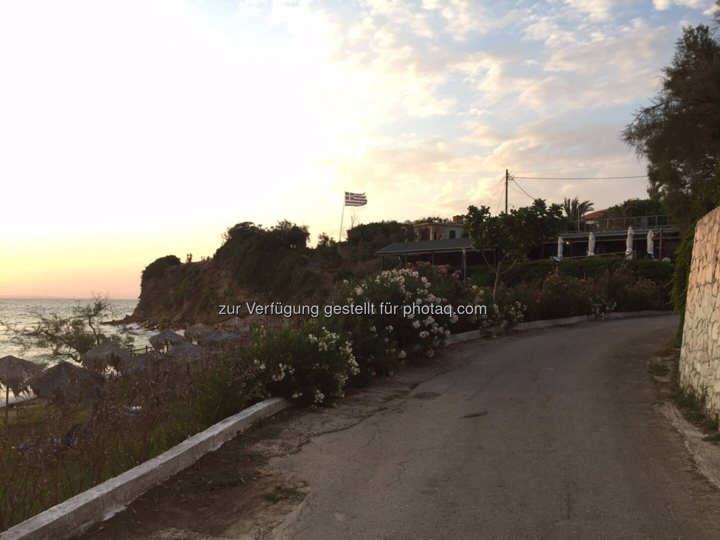 Zakynthos, Griechenland, Fahne, Flagge