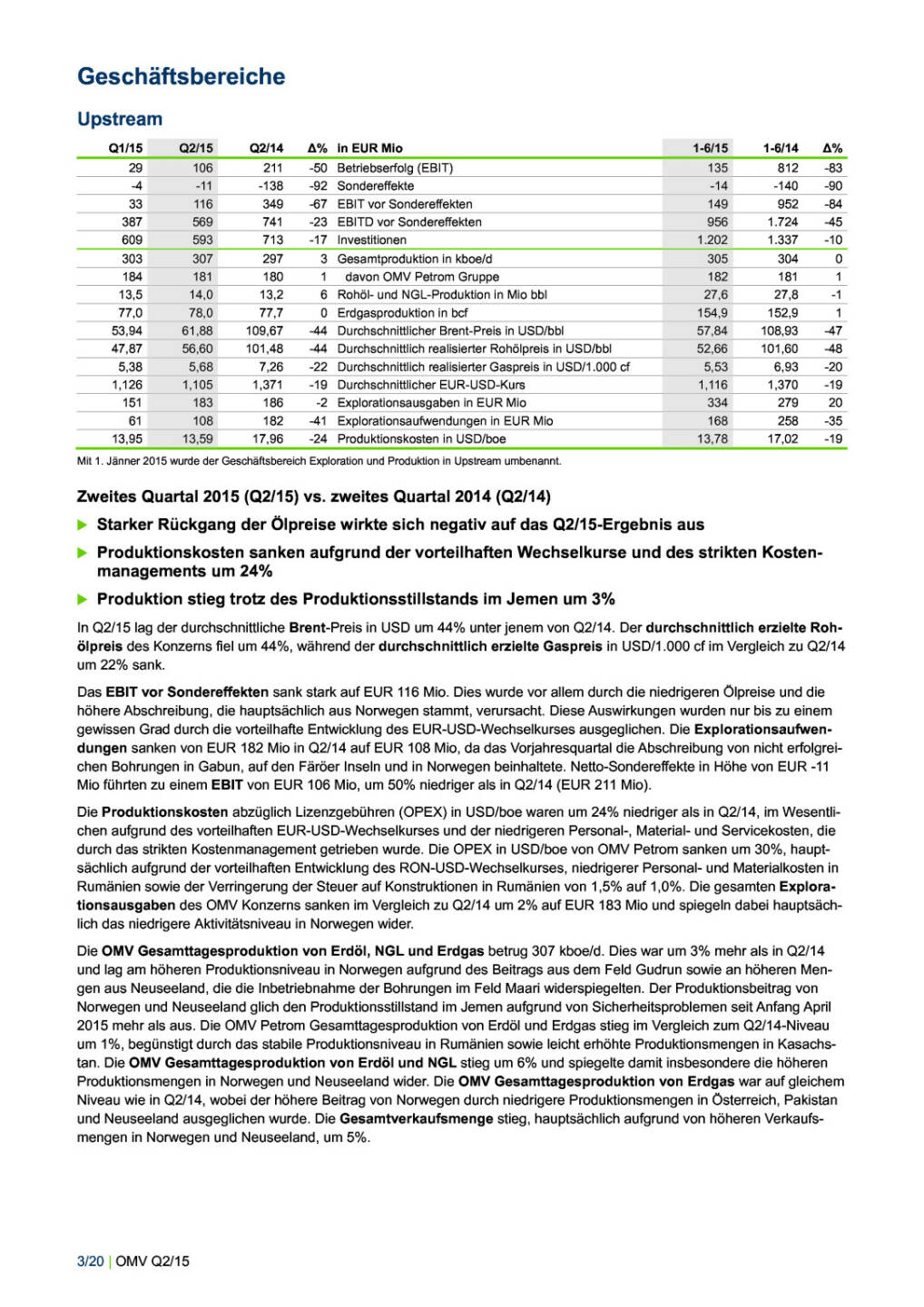 OMV mit solidem Halbjahr und Q2, Seite 3/20, komplettes Dokument unter http://boerse-social.com/static/uploads/file_284_omv_mit_solidem_halbjahr_und_q2.pdf