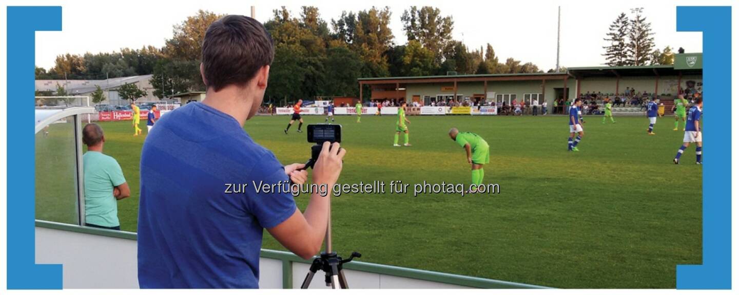 Filmen mit der Fanreport Videoreporter App : Laola1 Multimedia GmbH : Rechtzeitig zum Start der neuen Saison im Amateurfußball hat fanreport.com sein neues Videoportal Fan TV gelauncht : weltweit einzigartige Video-App - alle Videos auf tv.fanreport.com : © Fanreport Media Holding