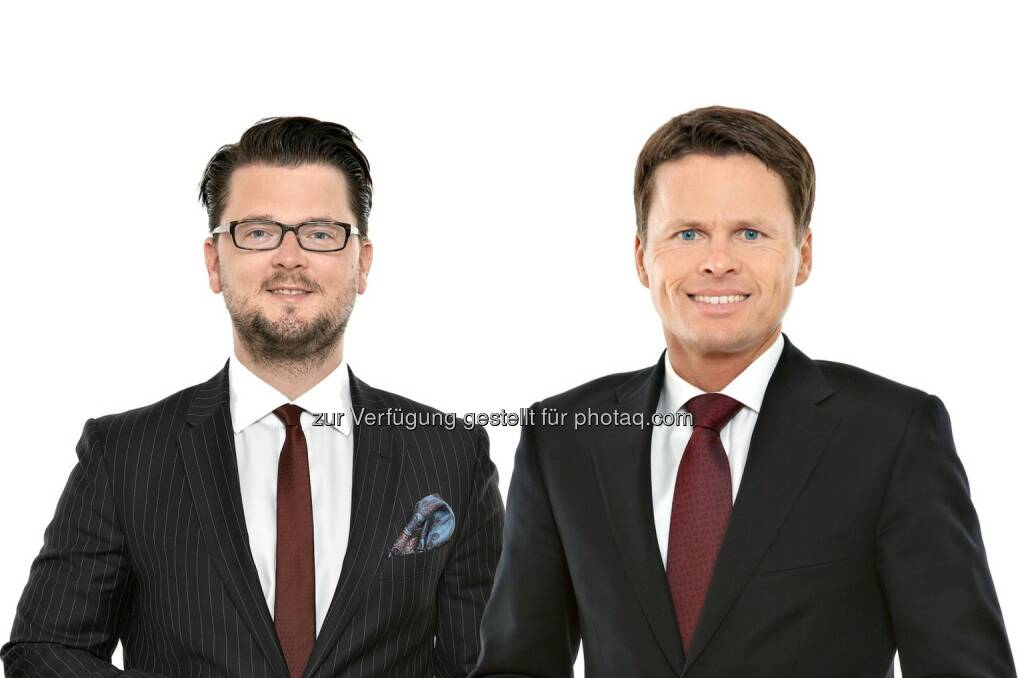 Thomas Kulnigg, Sascha Hödl : Schönherr berät immigon portfolioabbau ag beim Verkauf der VB Leasing Finanzierungsgesellschaft m.b.H. (Österreich) an BAWAG PSK Leasing: Fotocredit: Schönherr, © Aussendung (14.08.2015) 