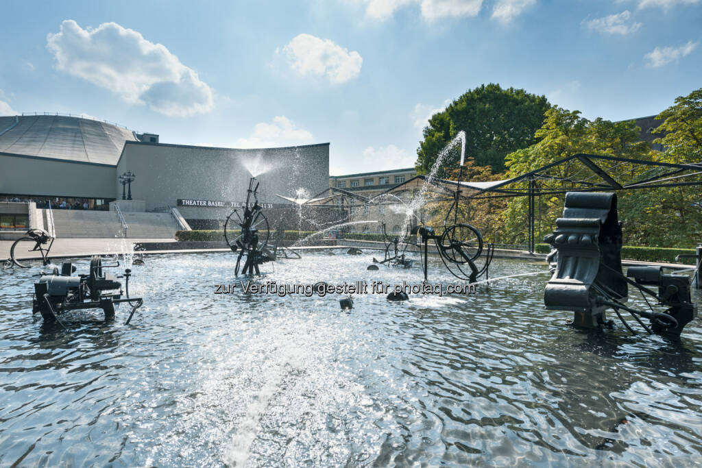 Basel, Tinguely Brunnen : Basel macht Appetit : Und zwar auf vielfältige Art und Weise. Was für das außergewöhnliche Kulturangebot gilt, trifft in besonderem Maße auch auf die Gastronomie zu : Fotograf: Andreas Zimmermann/Fotocredit: Basel Tourismus, © Aussender (18.08.2015) 