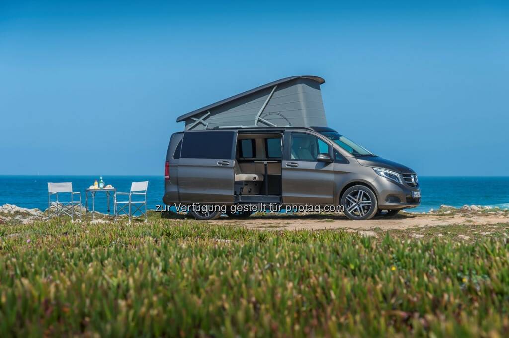 Marco Polo – 250 d : Mercedes-Benz Marco Polo ist „Das Goldene Reisemobil 2015“ in der Camper-Klasse : Mercedes-Benz Vans gewinnt Leserwahl von Auto Bild Reisemobil : © Daimler AG, © Aussendung (21.08.2015) 