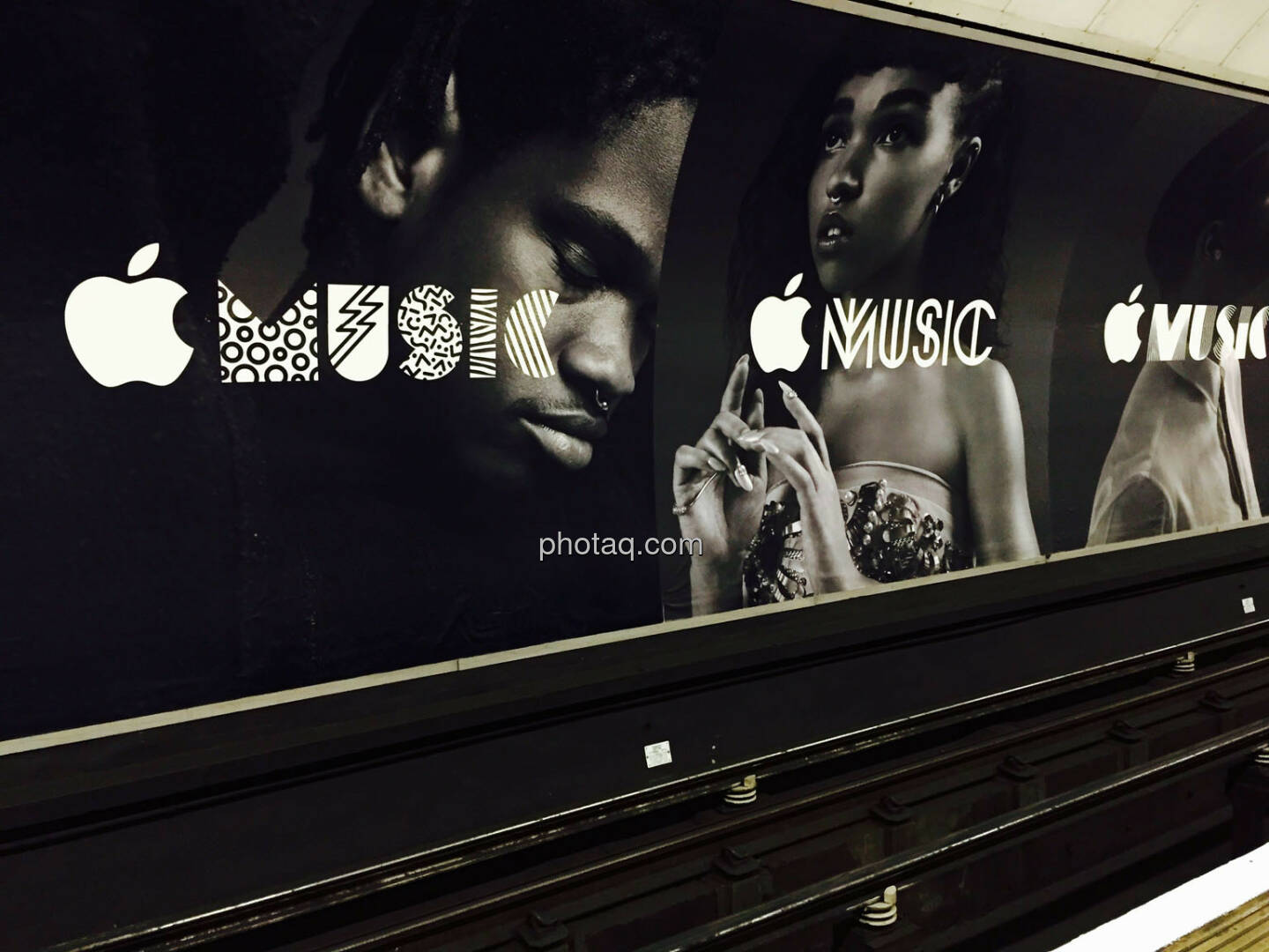 Apple, Apple Music, Werbeplakat