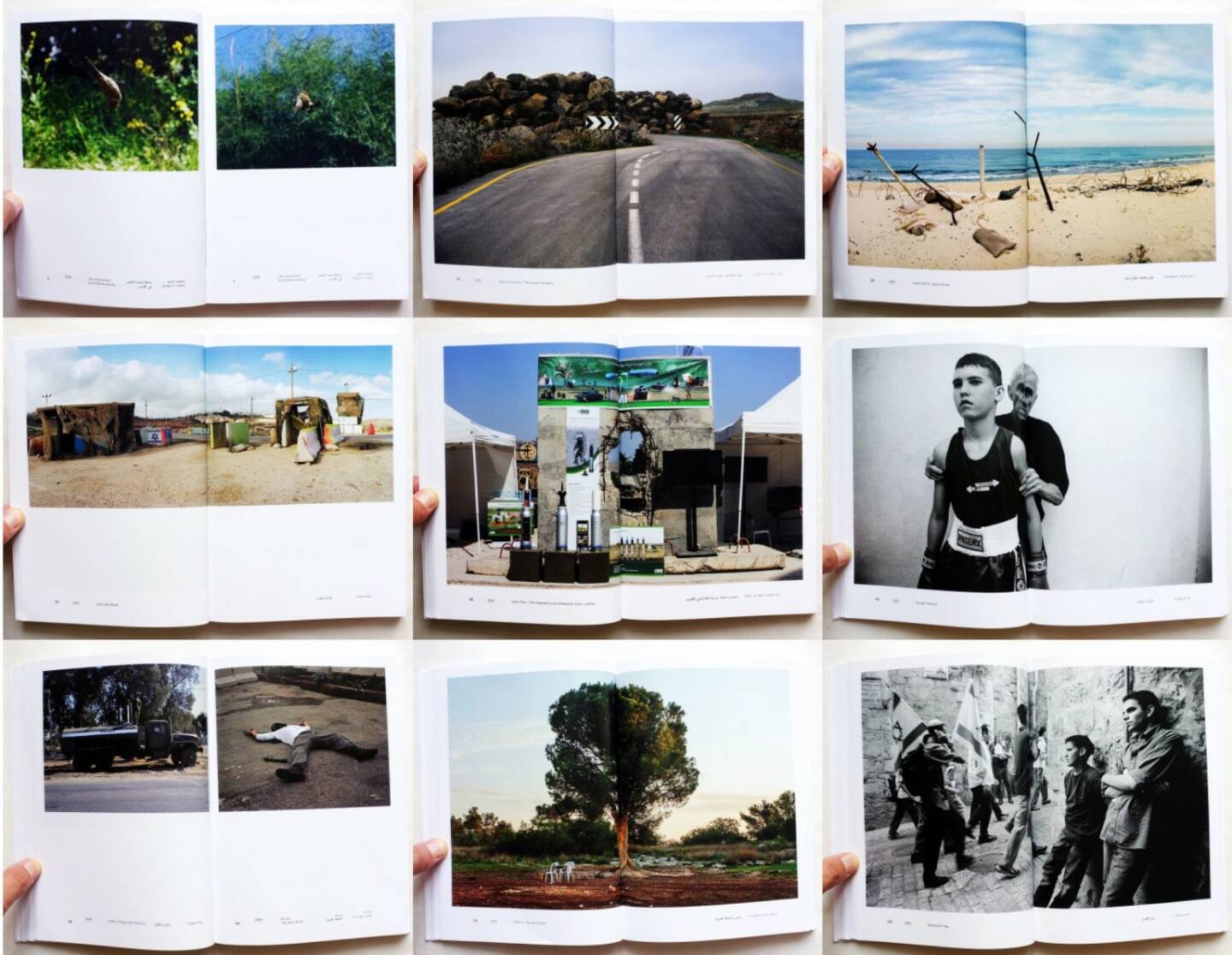 Noa Ben-Shalom - Hush, Israel Palestine 2000-2014, Sternthal Books 2015, Beispielseiten, sample spreads - http://josefchladek.com/book/noa_ben-shalom_-_hush_israel_palestine_2000-2014