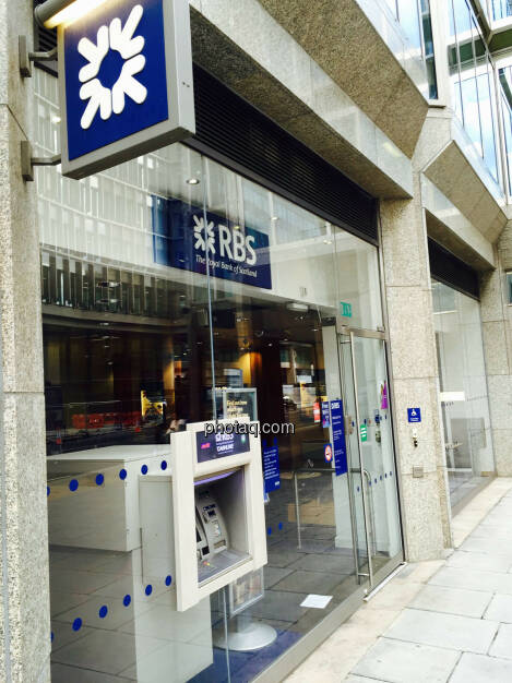 RBS, Royal Bank of Scotland, Bankomat, © photaq.com (24.08.2015) 
