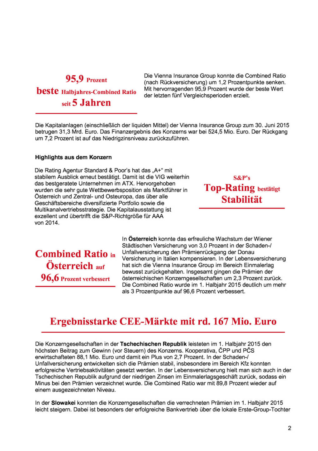 VIG 1. Halbjahr 2015, Seite 2/6, komplettes Dokument unter http://boerse-social.com/static/uploads/file_308_vig_1_halbjahr_2015.pdf