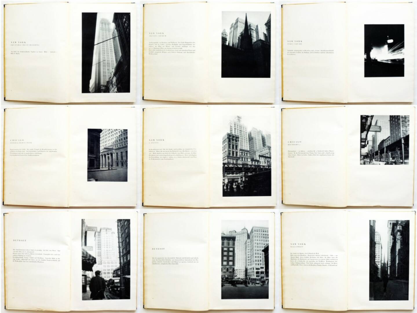 Erich Mendelsohn - Amerika: Bilderbuch eines Architekten, Rudolf Mosse Buchverlag 1926, Beispielseiten, sample spreads - http://josefchladek.com/book/erich_mendelsohn_-_amerika_bilderbuch_eines_architekten