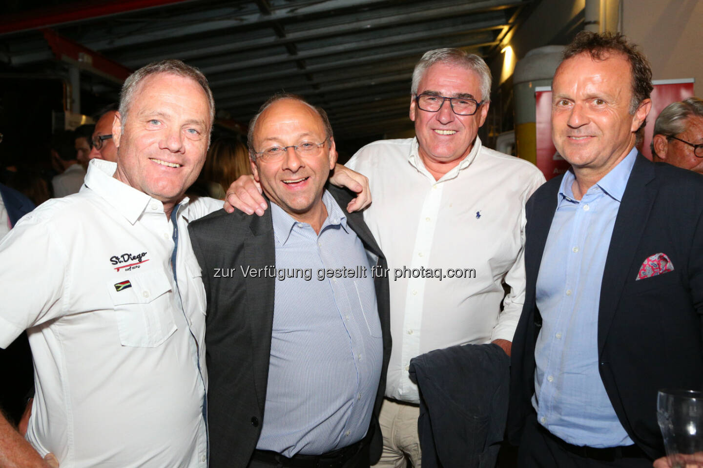 Paul Tesarek (ORF), Robert Stoppacher (ORF), Pius Strobl (p+s consulting & communications), Thomas Prantner (ORF)